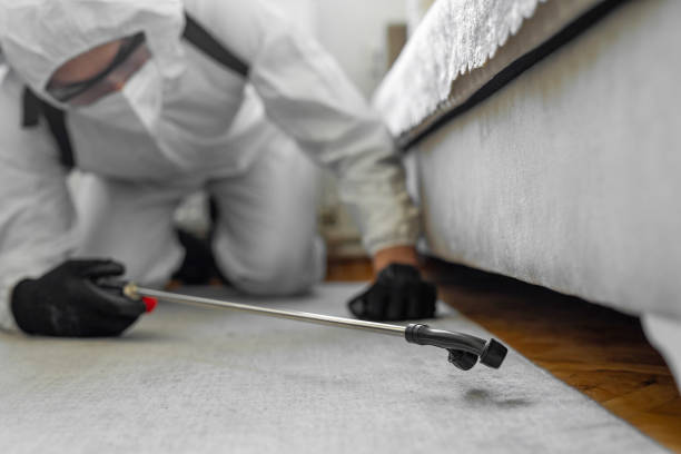 Professional Cockroach Control technician working in Montauk, NY